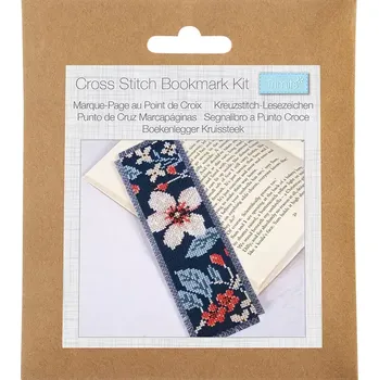 Vyšívací vzor Záložka Sada na vyšívání GCS211 (Counted cross stitch kit bookmark : Morris)