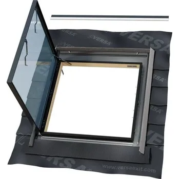 Okno Střešní výlez – WVD+ V3, 2sklo, dřevo, lem. EPDM, otevření L/P, 86×86