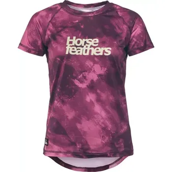 cyklistický dres Horsefeathers Deco XS blackberry camo