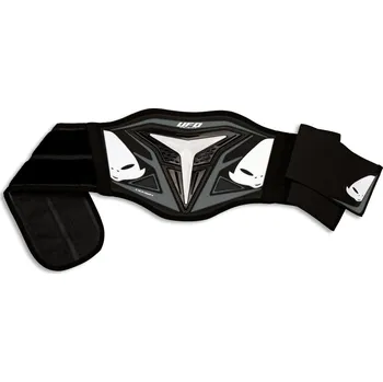 Motocyklový chránič UFO LEDVINOVÝ PÁS DÉMON ŠEDÝ / ČERNÝ - KOLEKCE 2025 (NAHRAZUJE CI02356E)