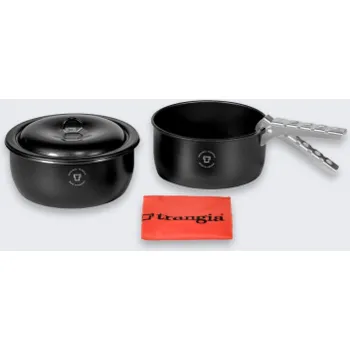 Kempingové nádobí Upominkarnia Sada černého nádobí Trangia Tundra II