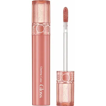 Lesk na rty Rom&nd Lesk na rty Glasting Color Gloss 09 Peach Sparkle 4g