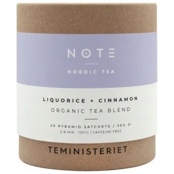 Čaj Teministeriet Tea Note Lékořice Skořice BIO 20 sáčků