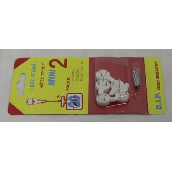 Věšák Háček Twenty mini 2 bílý - 5 ks