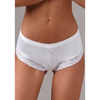 Kalhotky Bavlněné kalhotky Lovelygirl 8310 Bílá XXL