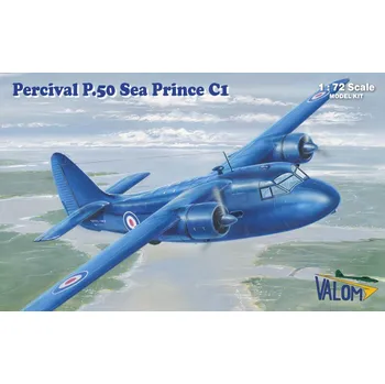 Plastikový model Percival P.50 Sea Prince C1 (Royal Navy) - Valom 72157