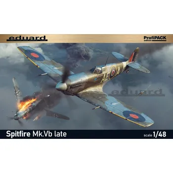Plastikový model Spitfire Mk.Vb pozdní verze (PROFIPACK) - Eduard 82156