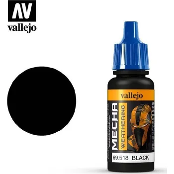 Modelářská barva Vallejo Mecha Color 69518 Black Wash (17ml)
