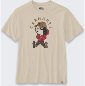 Pánská móda Carhartt Tričko Light Jac Graphic Oat Milk