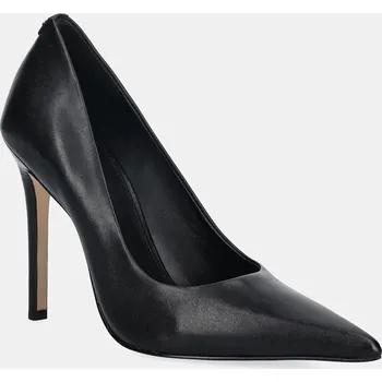 Dámské lodičky Kožené lodičky MICHAEL Michael Kors Elyse High Pump 40R6EYHP1L.001 černá 99X, EUR 37