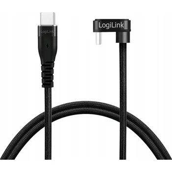 Datový kabel Kabel Logilink USB - USB-C 1 m černý