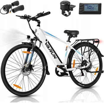 Elektrokolo Elektrokolo Varun Městské 250 W rám L kolo 28" bílé