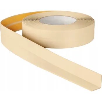 rohová lišta KUCHYŇSKÁ flexibilní ukončovací lišta PVC 30x30 1m KRÉMOVÁ Rohová lišta