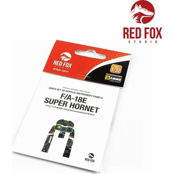 Plastikový model F/A-18E&nbsp;Super&nbsp;Hornet&nbsp;(for&nbsp;Revell&nbsp;kit) - Red Fox Studio RFSQS-32014