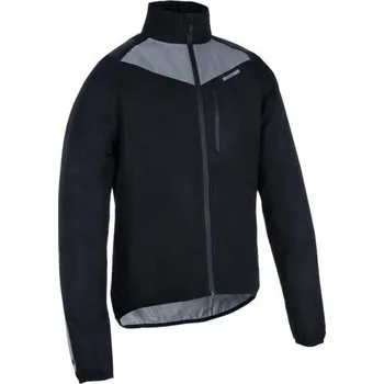 Moto bunda Bunda ENDEAVOUR WATERPROOF, OXFORD (černá/šedá reflexní) M