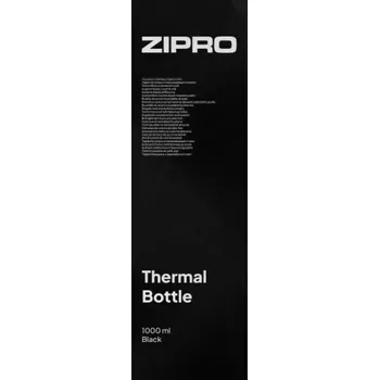 Termohrnek Zipro Termohrnek 1000 ml nerezová ocel černá