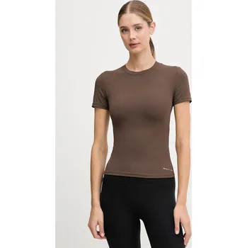 Tričko P.E Nation Foundation 243T257 hnědá 89X, vel. S