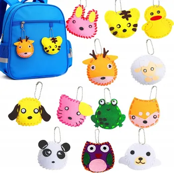 kreativní sada KREATIVNÍ SADA PRO ŠITÍ PRO DĚTI - VYŠÍVÁNÍ, VÝROBA KLÍČENEK 12