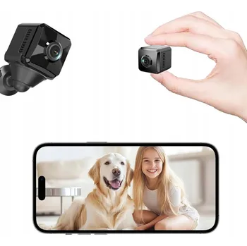 IP kamera Mini špionážní kamera WiFi Full HD 1080p s PIR a nočním viděním
