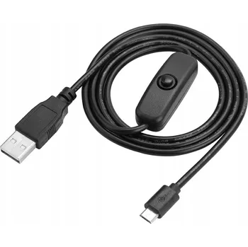 IP kamera KABEL MICRO USB S VYPÍNAČEM PRO RASPBERRY PI 103.5CM