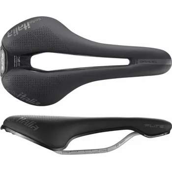 Sport Selle Italia Sedlo FLITE BOOST GRAVEL TI316 SUPERFLOW S (odpovídá S3), 228g, černé (NOVINKA 2025)