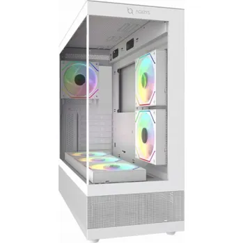 PC skříň AQIRYS Bílá počítačová skříň ANTLIA