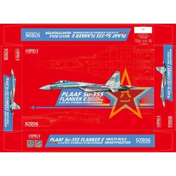 Plastikový model PLAAF Su-35S "Flanker E" Multirole Fighter - Great Wall Hobby S7206