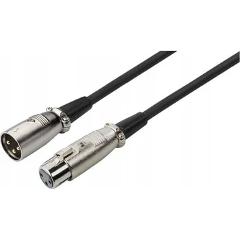 Audio kabel XLR - XLR kabel Monacor MEC-1500/SW 15 m
