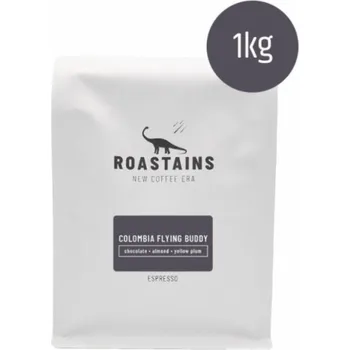 Káva Roastains Pražená káva Colombia Flying Buddy ESPRESSO 1kg