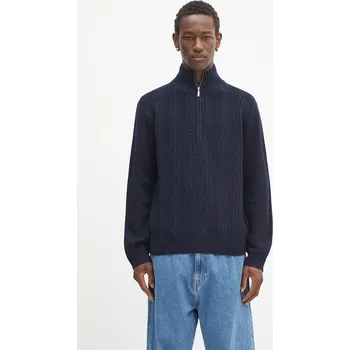 Dámský svetr Vlněný svetr A.P.C. Pull Theo WVBCZ.H23416 námořnická modř 59X, vel. L