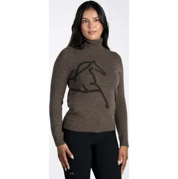 Dámský svetr FAGER Svetr rolákový Andy Fager, dámský, espresso S