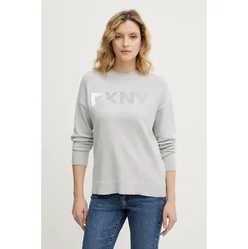 Dámský svetr Svetr Dkny DJ4R0407 šedá 09X, vel. M
