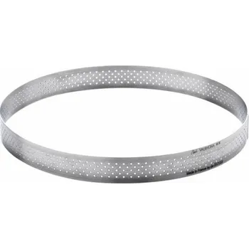 Pánev De Buyer Kulatý perforovaný okraj 24,5 cm