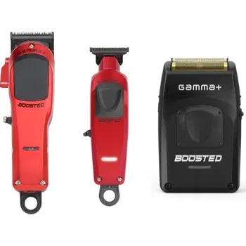 Strojek na vlasy Sada Gamma Piu Boosted Zastřihovač + Strojek + Holicí Strojek