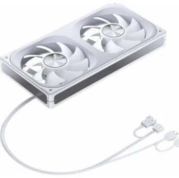 PC ventilátor Jonsbo ZA-240 Lüfter, PWM, ARGB - 240 mm, bílá