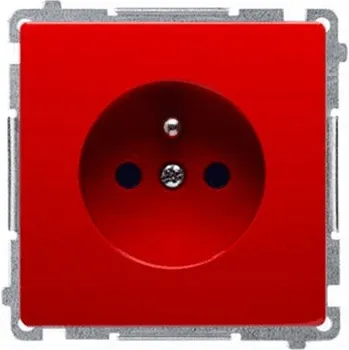 Elektrická zásuvka Kontakt Elektrická Zásuvka Kontakt-simon Red
