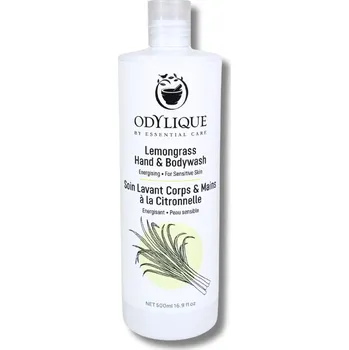 Sprchový gel Odylique | Bio Sprchový gel - svěží vůně Citronová tráva Objem: 500 ml šetrný a osvěžující, vyrovnávající pH pokožky