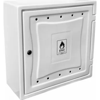 UN Plynoměr OSA ONA z plastu 240*600*600 mm s bílým pouzdrem A