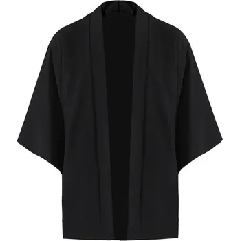 Pánská košile Pánská kimono košile Jednobarevné provedení Polyester Lehký volný střih pro městský styl a každodenní nošení černá XXL
