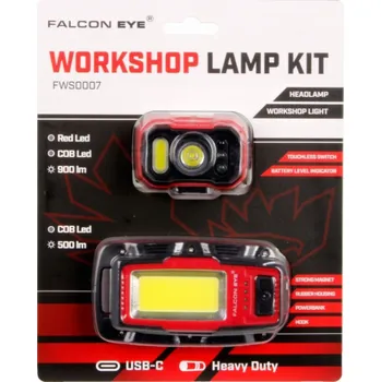 Svítilna MacTronic Falcon Eye svítilna 200lm USB-C ikraunamas stovyklavimo žibintas Zenith FCL0026