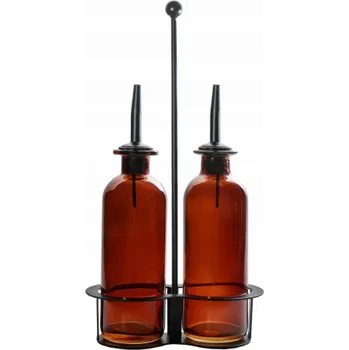 Nádoba na olej a ocet Verlo ALCHEMIA DUO Sada lahví na olej a ocet, 2x250m