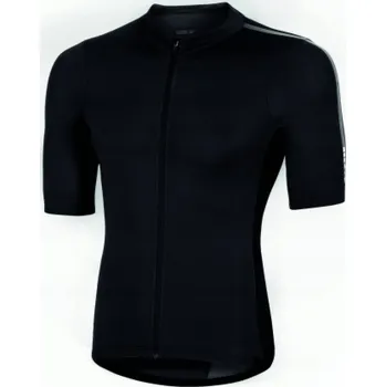 cyklistický dres RH+ Sprinterský dres ČERNÁ/REFLEXNÍ - L