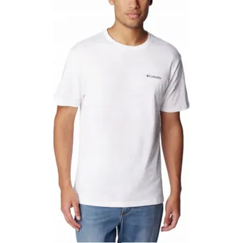 Pánská móda Columbia Tričko CSC Basic Logo SS 1680053112 bílé L