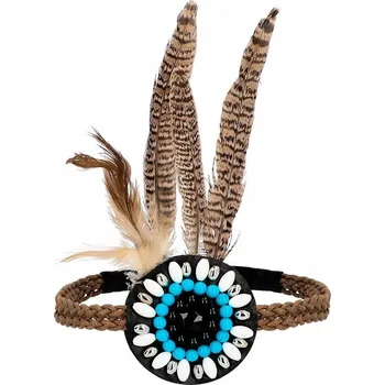 Náramek Boland Sada na doplňků Hippie delight Čelenka náušnice a náramek