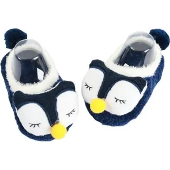 Dívčí obuv Dětské capáčky se zvířátky tmavě modrá 9-12 měsíců