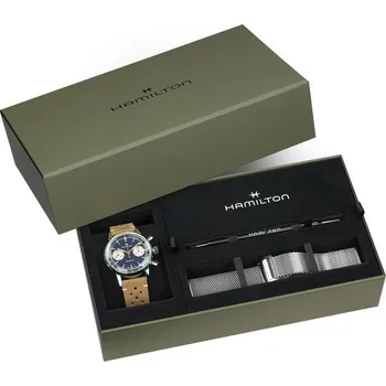 Hodinky Hamilton American Classic Intra-Matic Chronograph H Mechanical H38429541 + 5 let záruka a dárek ZDARMA