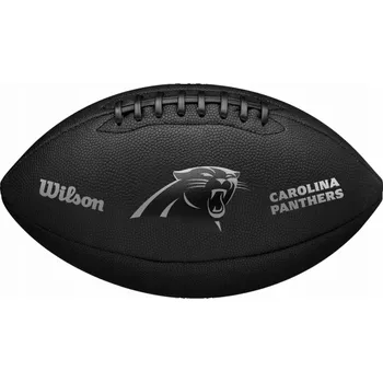 Fotbal Wilson Míč NFL Team Metallic Premiere Carolina Panthers WF4015805XB Black 9