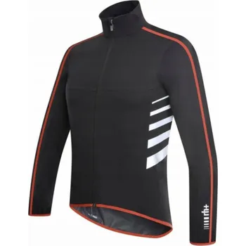 Cyklistická bunda RH+ zeroAirX cyklistická bunda černo-červená - XL
