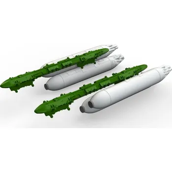 Plastikový model 1/48 SUU-7 dispenser w/ extended tubes - Eduard 648478