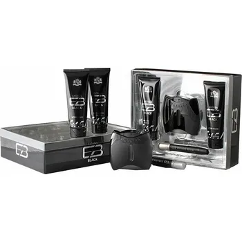 Nestandardní parfém Cristiano Ronaldo Nová značka Extasia Black set toaletní voda sprej 100ml + balzám po holení 130ml + sprchový gel 130ml + toaletní voda